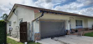 Before exterior painting Deerfield Beach FL